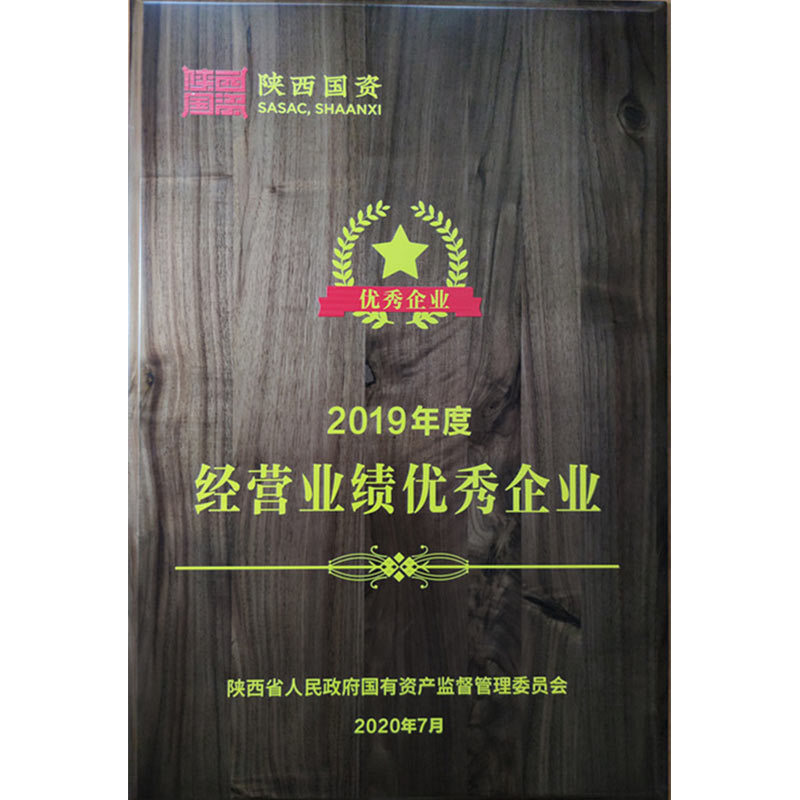 2019年度经营业绩优秀企业